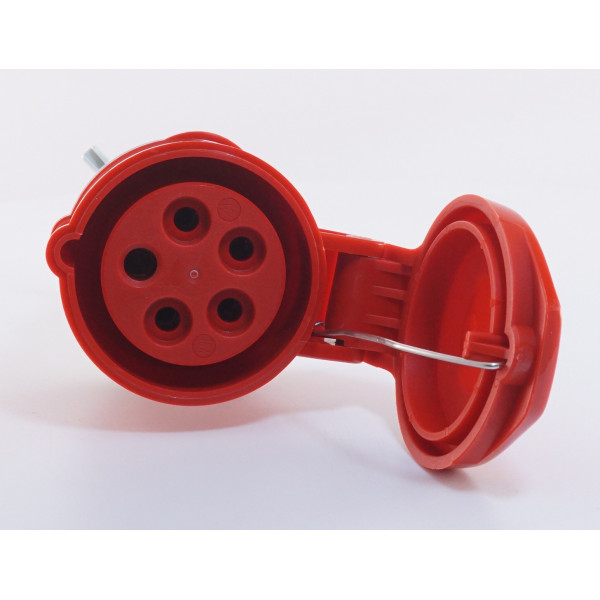 Трифазний переносний роз'єм WALTHER WL310 (3P+N+E) 16А 380V IP44 - фото №1