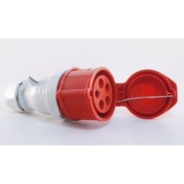 Трифазний переносний роз'єм WALTHER WL310 (3P+N+E) 16А 380V IP44 - фото №2