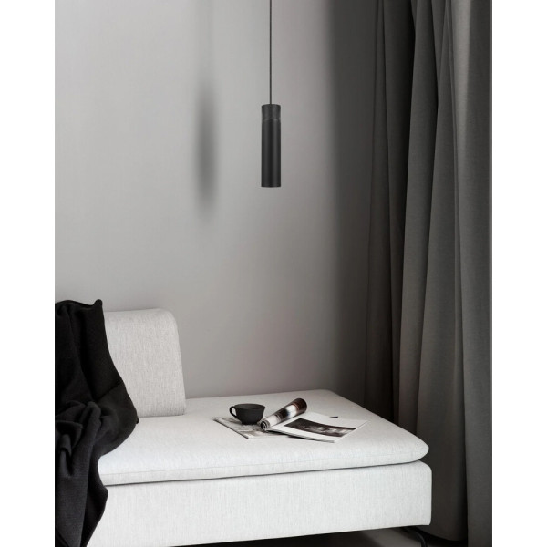 Подвесной светильник, люстра Nordlux 2410453003 Tilo GU10 1x15W IP20 черный - фото №1