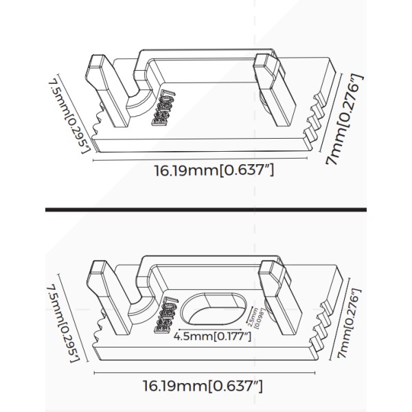 Закінчення COLORS для BS1607 (EC-BS1607FSH) - фото №2