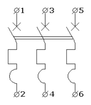 Автоматический выключатель ECOHOME ECO FB/63 3p 20A - фото №7