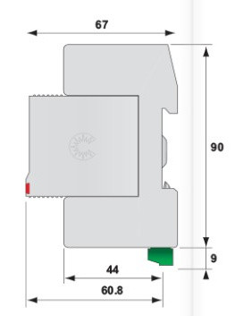 Ограничитель перенапряжения ETI 002442955 ETITEC V T2 255/20 (3+0) - фото №1
