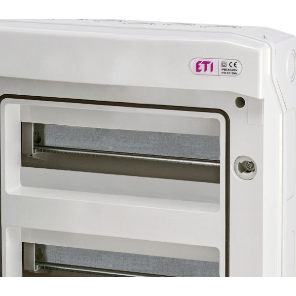 Пластиковый щит наружного исполнения ETI 001101173 ECH-24PTu (24 М IP65) - фото №1