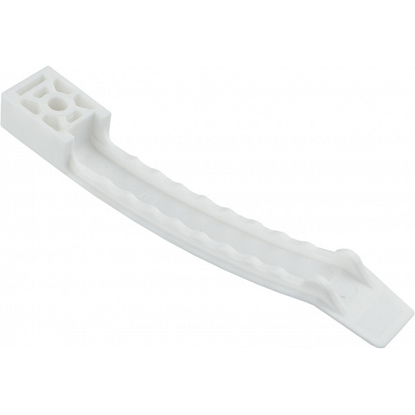 Кабельний затискач під дюбель (саморіз) Аско-Укрем 135мм 8 дротів білий (10 шт) - фото №2