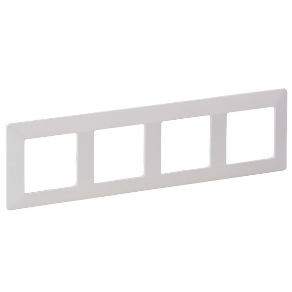 Рамка четырехместная Legrand Valena Life белая
