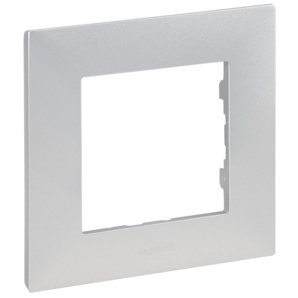 Рамка 1-постовая Legrand Niloe Step алюминий (863391)