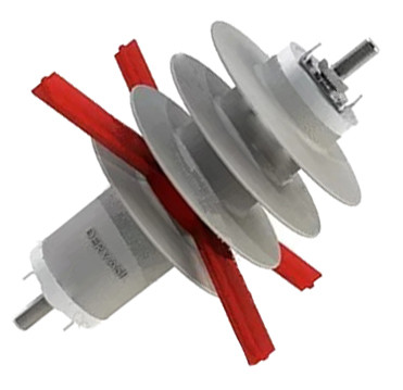 Ограничитель перенапряжений Sicame AZBD 91 6кВ с индикатором повреждений