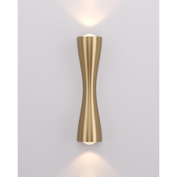 Бра, настінний світильник Kloodi WA-GLORY LED 2x10W 3000K 540Lm IP20 Gold - фото №1