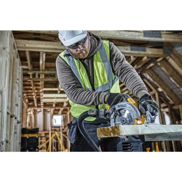 Аккумуляторная дисковая пила DeWALT DCS570P2 18В - фото №3