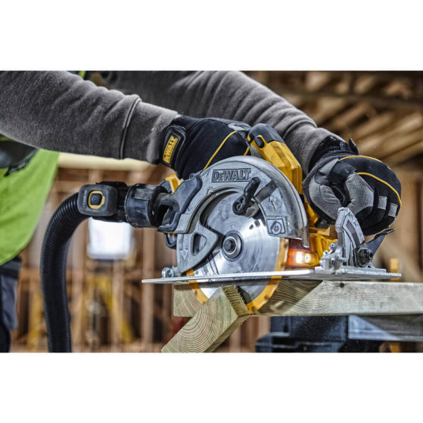 Аккумуляторная дисковая пила DeWALT DCS570P2 18В - фото №5