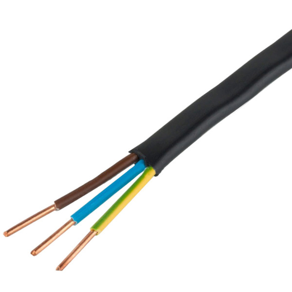 Плоский кабель ВВГ-П нг 3x6 ЗЗЦМ (703449)