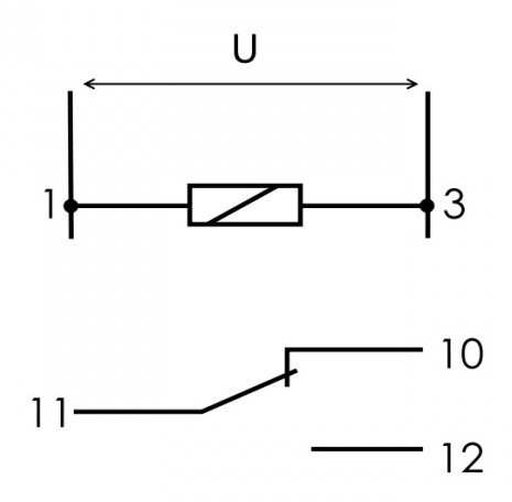 Допоміжне реле F&F PK-1P-230V - фото №2
