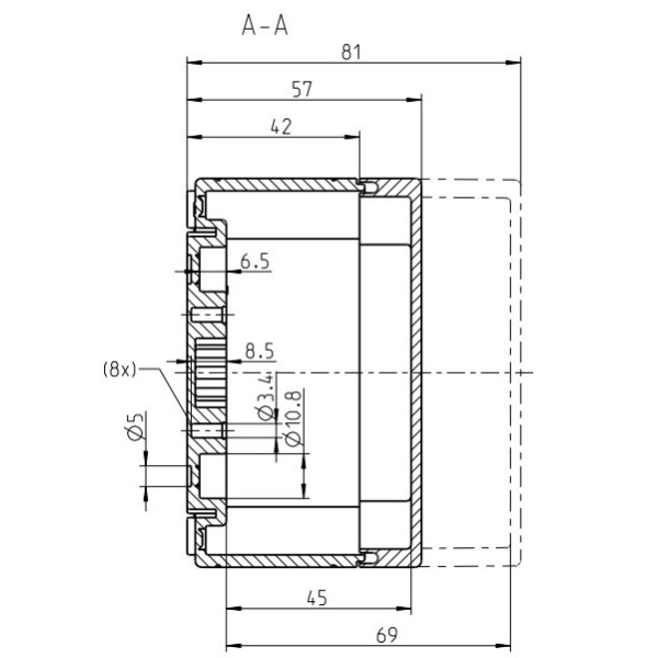 Вологозахищена клемна коробка Spelsberg RKK 4/05-5х4² (sp60540401) IP66 з клемником - фото №11