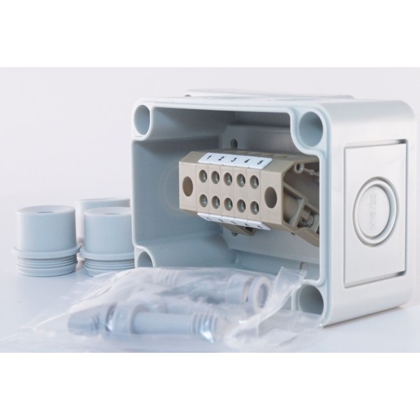 Вологозахищена клемна коробка Spelsberg RKK 4/05-5х4² (sp60540401) IP66 з клемником - фото №4