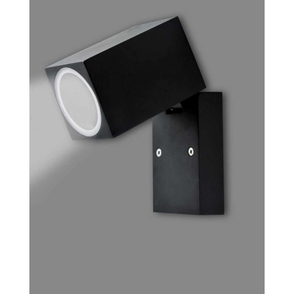 Вуличний світильник Goldlux 303325 Boston GU10 1x10W IP44 чорний - фото №1