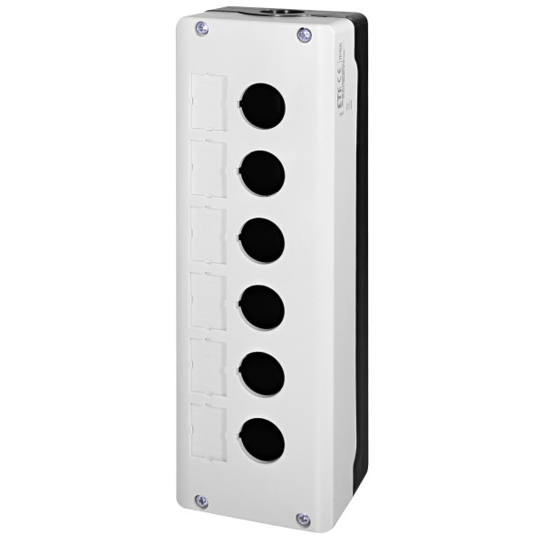 Корпус кнопочного поста ETI NSE-CS6-GR 6 мест серый (4774155)