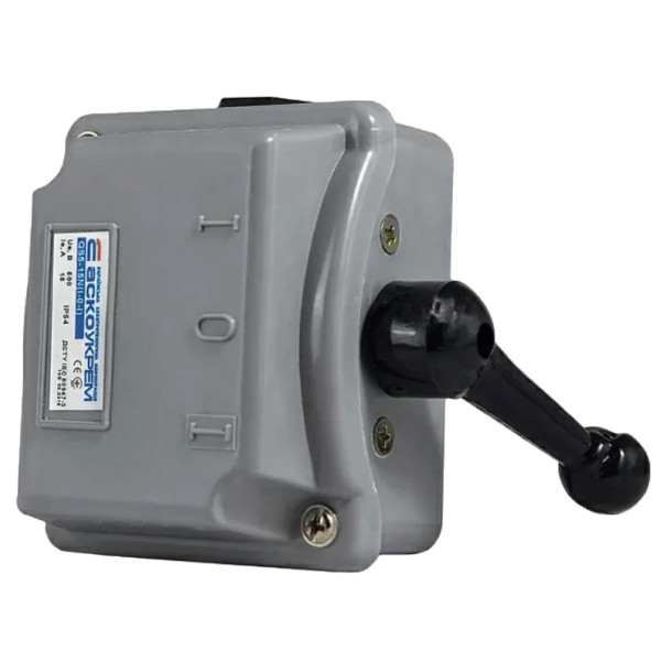 Рубильник Аско-Укрем QS5-15N A0100010002 1-0-1 на 15А