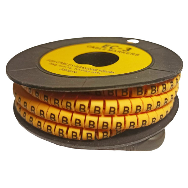 Маркер TNSy МК3 6-10мм² символ «В» 180шт (TNSy5502484)