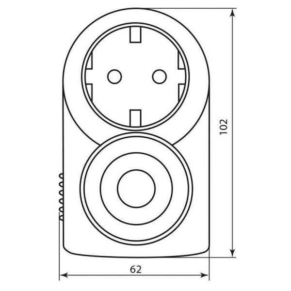 Таймер Feron TM50 3500W/16A 230V - фото №7