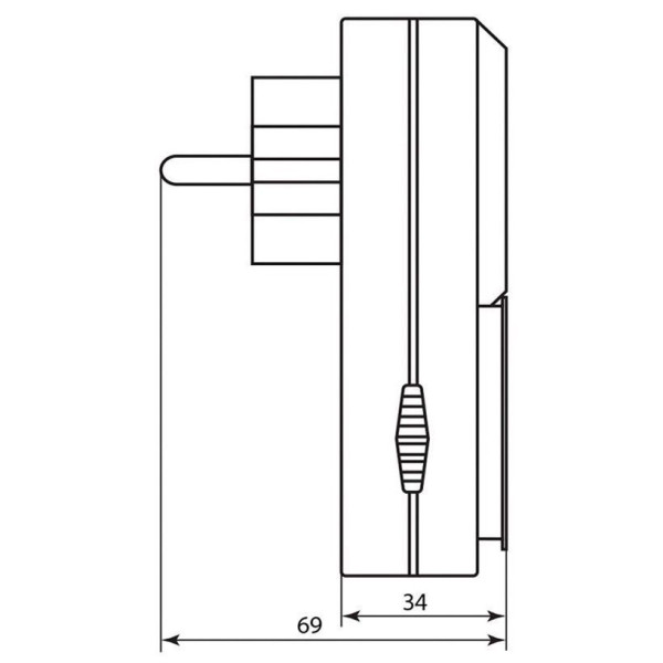Таймер Feron TM50 3500W/16A 230V - фото №8