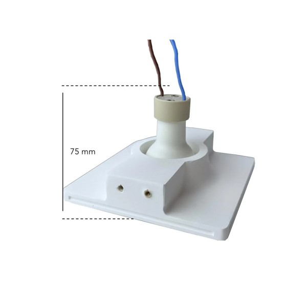 Гіпсовий точковий врізний світильник Oledim 7771368 TS5 GYPSUM GU10 1x10W IP20 Білий - фото №2