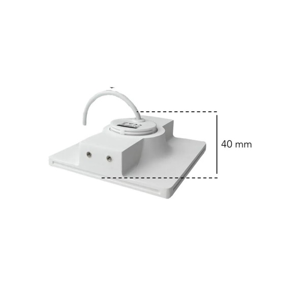 Гіпсовий точковий врізний світильник Oledim 7771368 TS5 GYPSUM GU10 1x10W IP20 Білий - фото №3