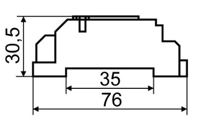 Роз'єм Аско-Укрем PTF08A-E під реле LY2 (A0090060001) - фото №2