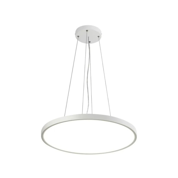 Подвесной светильник Italux PND-35263-400R-32W-WH Calvi Led 1x32W 2800K/4000K/6000K 3800Lm IP20 Wh