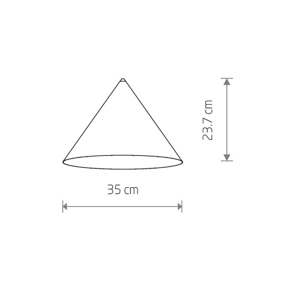 Плафон Nowodvorski Cameleon 11505 Zenith M GU10 1x10W IP20 Светло-синий - фото №1