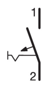 Автомат выключатель NCN150 (1р,С,50А) Hager - фото №1