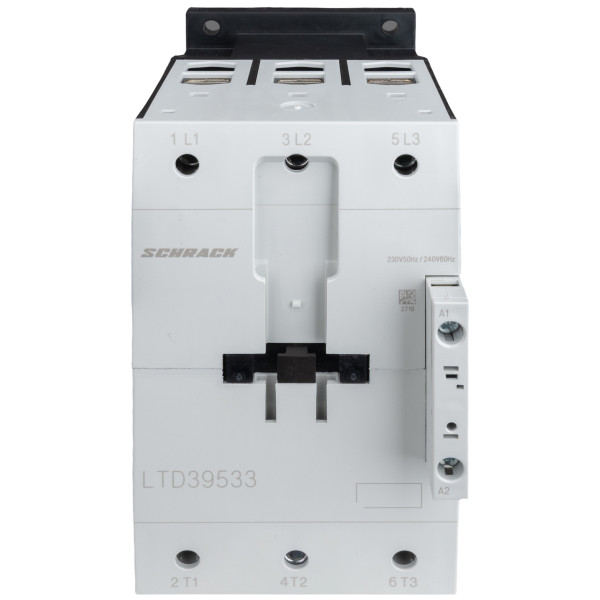 Контактор Schrack LTD39533 400В 45кВт розмір 3 котушка 230В AC - фото №1