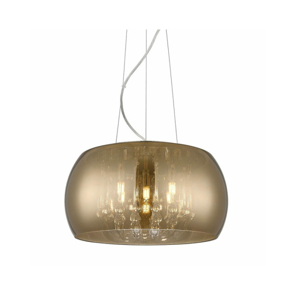 Люстра Zuma Line P0076-01A-F7HF Crystal G9 1x33W IP20 Золота - фото №1