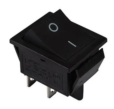 Переключатель TNSy KCD2-202 B/B черный (TNSy5500778)