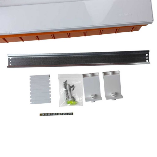 Бокс пластиковий NILSON quantum на 18 модулів внутрішній білий ( 32661118 ) - фото №4