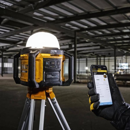 Аккумуляторный светодиодный фонарь DeWALT DCL074 XR Li-Ion 18В 5000лм - фото №5