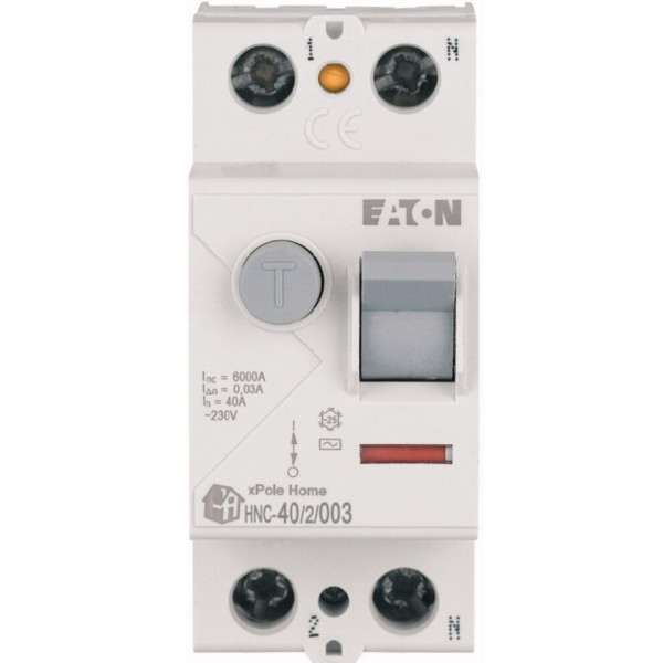 Пристрій захисного відключення Eaton HNC-40/2/003