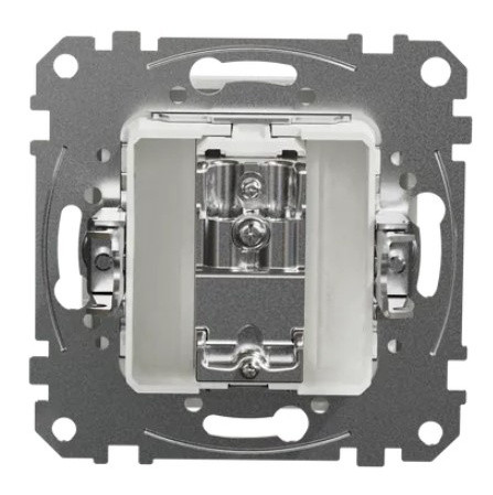Кінцева TV-розетка 4 дБ Schneider Electric Sedna Design & Elements біла SDD111471 - фото №3