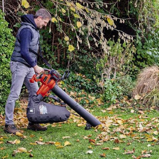 Акумуляторний садовий повітродув Einhell X-Change 36В 45л (3433630) - фото №1