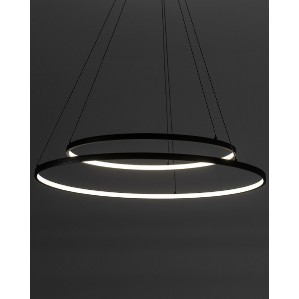 Люстра Nowodvorski 10814 Circolo LED 2x35W 3000K 1200Lm IP20 черная - фото №4