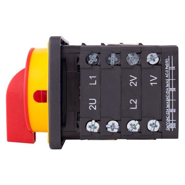 Щитовой пакетный переключатель E.Next LK40/4.322-ZК/45 0-1-2 40А под пломбировку (8625-200) - фото №1