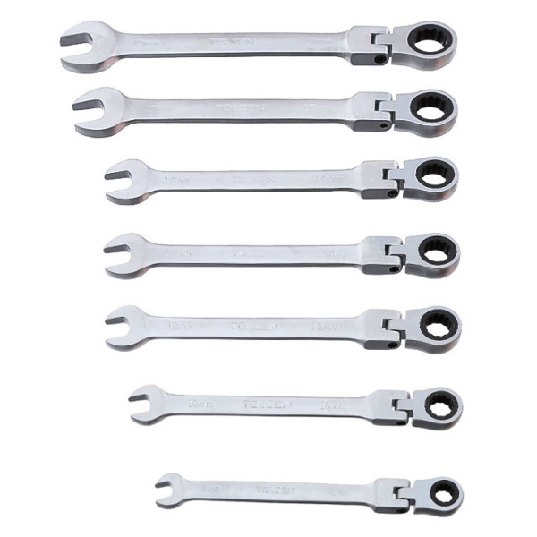 Комплект гибких храповых ключей Tolsen (15259) (7шт) - фото №2