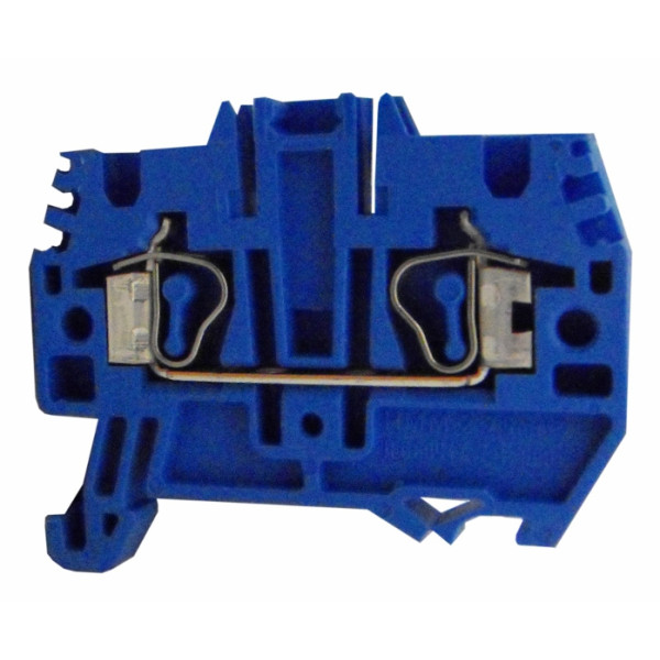 Синя пружинна клема Schrack IK201002A тип HMM.2 2,5 мм²