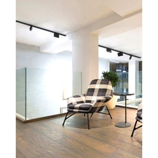 Трековий світильник Nowodvorski 7621 Profile Focus LED 1x10W 3000K 600Lm IP20 чорний - фото №2