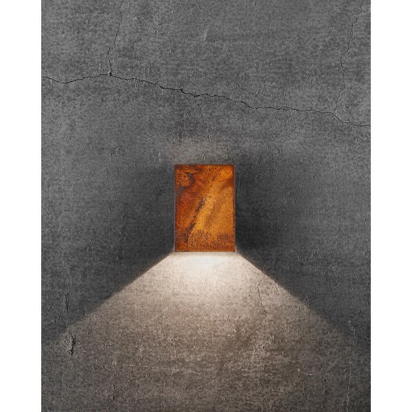 Вуличний світильник Nordlux 2019041038 Fold LED 1x7.5W 3000K 225Lm IP54 іржа - фото №2