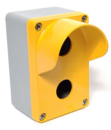 Алюмінієвий пост кнопковий з козирком TP Electric 3390-831-0600 72x112x57мм IP67 - фото №1