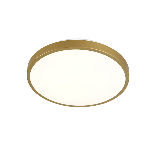 Светильник потолочный Goldlux 318008 Kern Led 1x24W 4000K 2500Lm IP20 Gold - фото №1