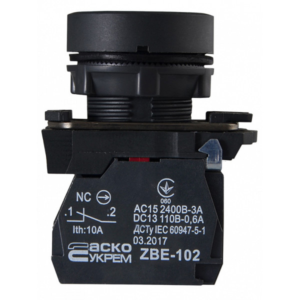 Кнопка "Старт" Аско-Укрем TB5-AA4322 червона (A0140010151) - фото №4