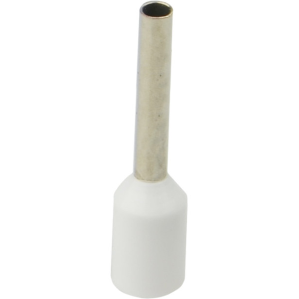 Наконечник Аско-Укрем НТ 0,75-12 изолированный белый 100шт (A0060010017) - фото №1