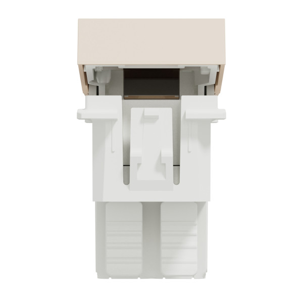 Перехресний вимикач Schneider Electric Unica New NU310544 1-клавішний 10А 1м бежевий - фото №2