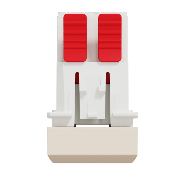 Перехресний вимикач Schneider Electric Unica New NU310544 1-клавішний 10А 1м бежевий - фото №3